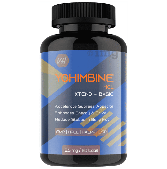 Vitaminhaat Yohimbine HCL Xtend-Basic 2.5mg Capsule