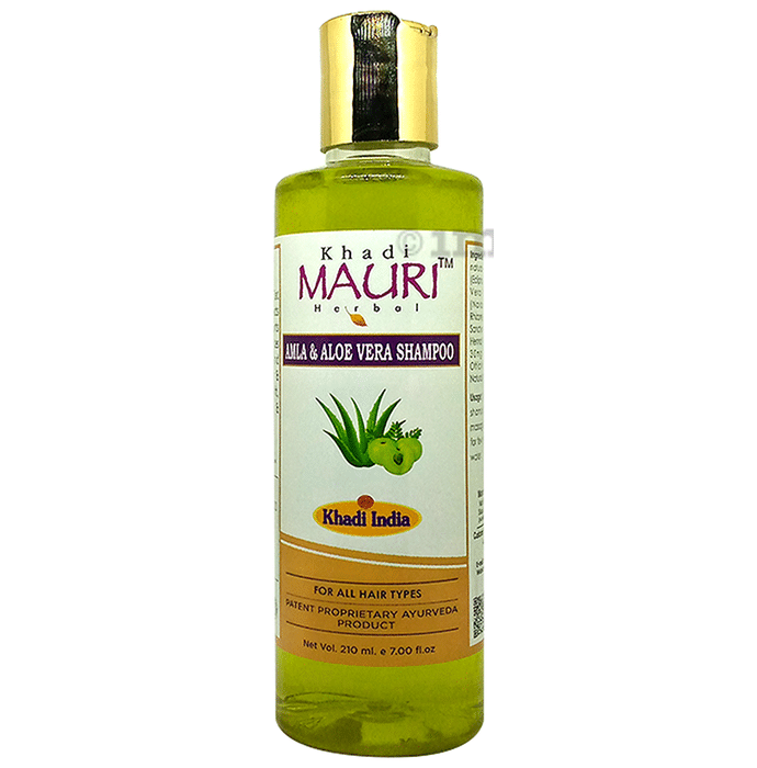 Khadi Mauri Herbal Amla & Aloe Vera Shampoo