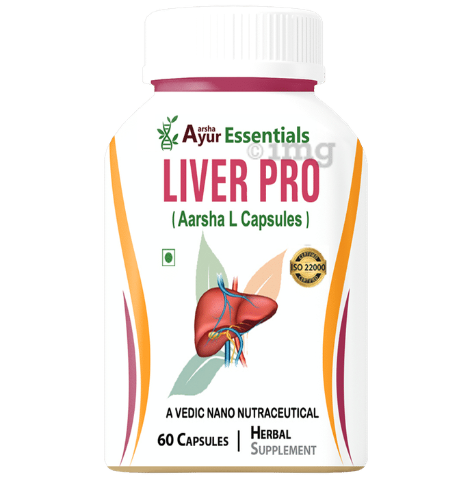 Aarsha Ayur Essentials Liver Pro Capsule