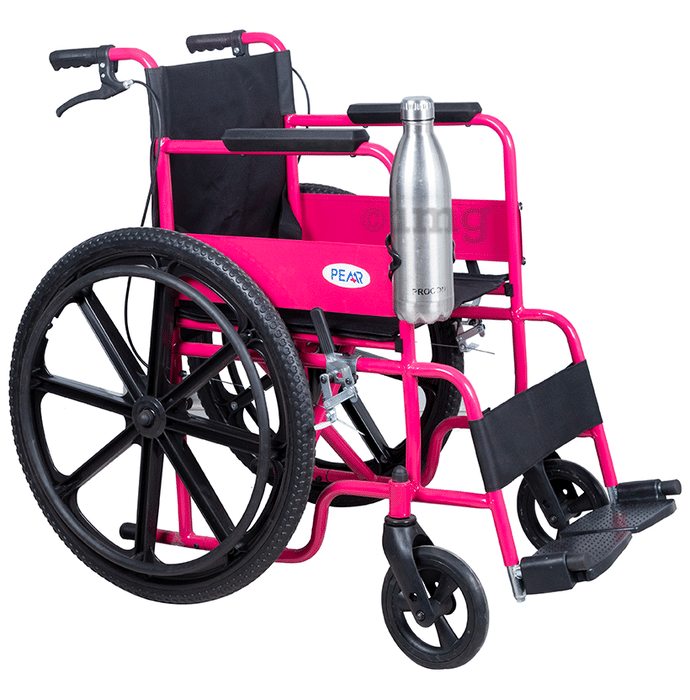 Peaar Ezee Champ Wheelchair for Kids Pink