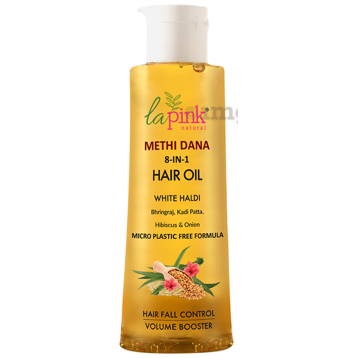 La Pink Methi Dana 8-in-1 Hair Oil