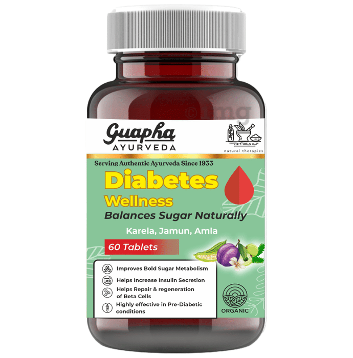 Guapha Ayurveda Diabetes Wellness  Tablet