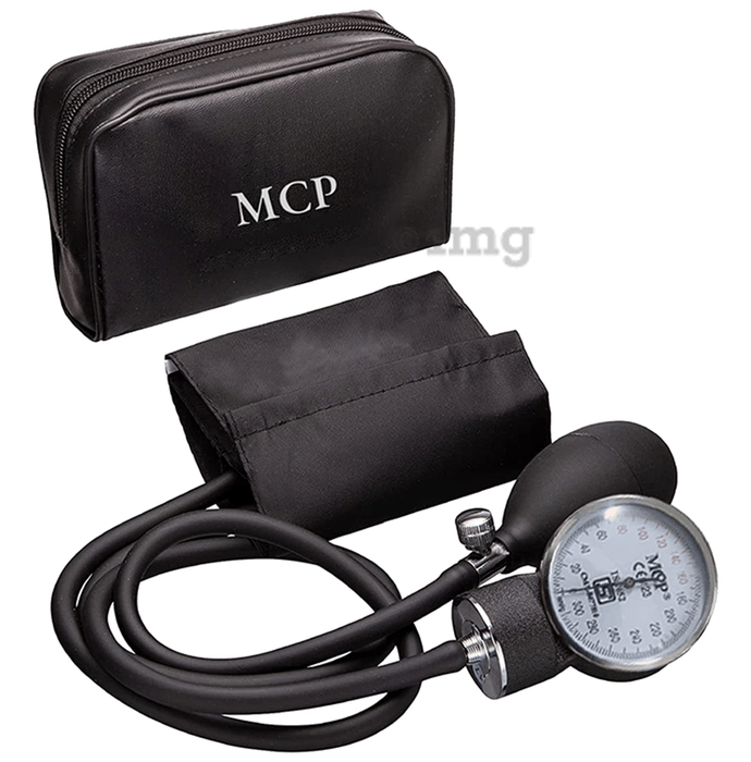 MCP Aneroid Type Manual Blood Pressure Monitor Sphygmomanometer Black