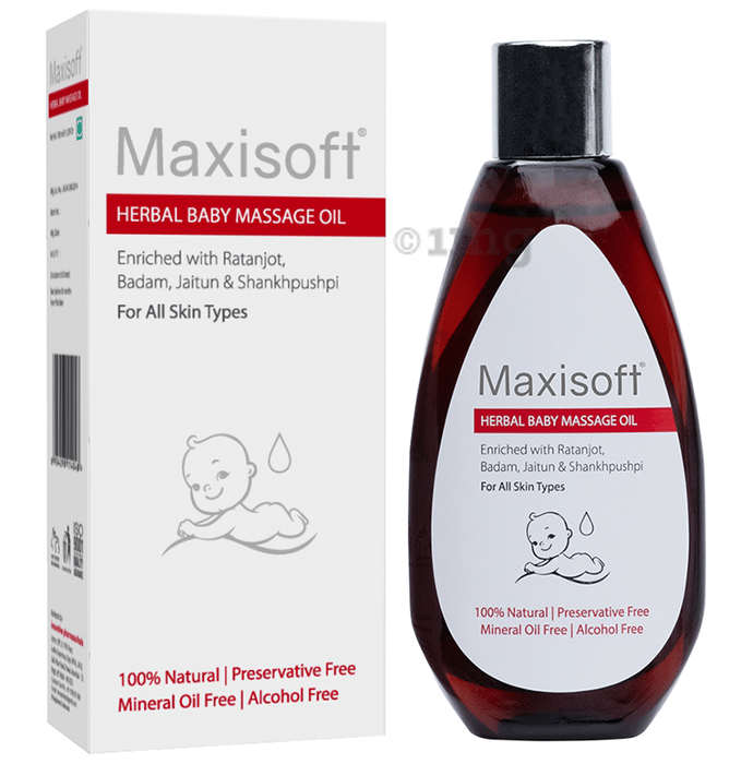 Maxisoft Herbal Baby Massage Oil