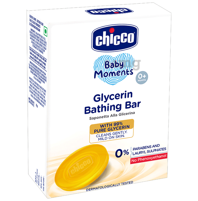 Chicco Baby Moments Glycerine Bathing Bar