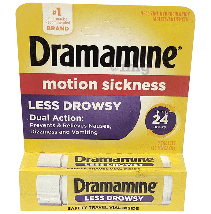 Dramamine Less Drowsy Motion Sickness Tablet