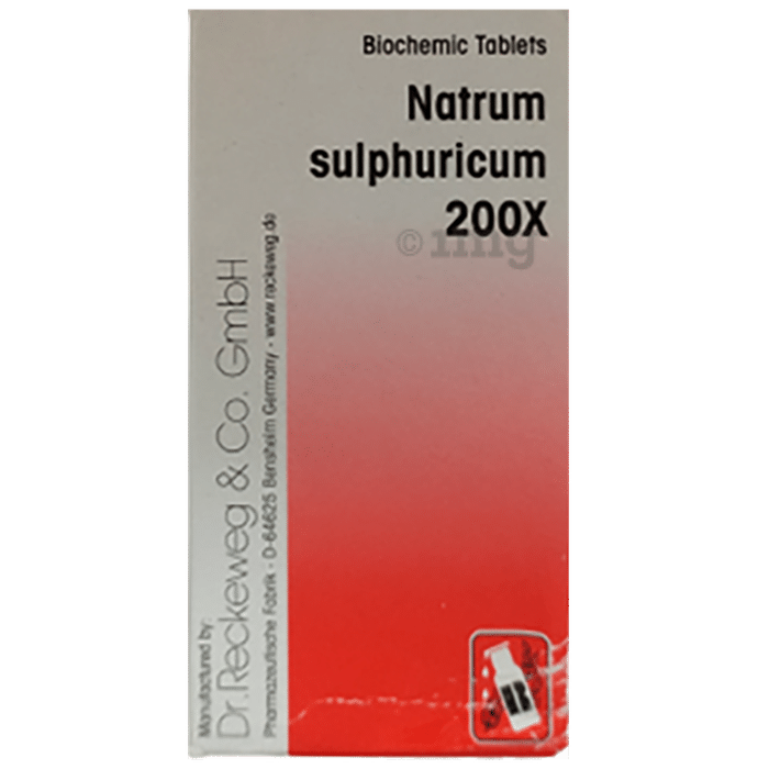 Dr Reckeweg &Co.gmbH Natrum sulphuricum Biochemic Tablet 200X