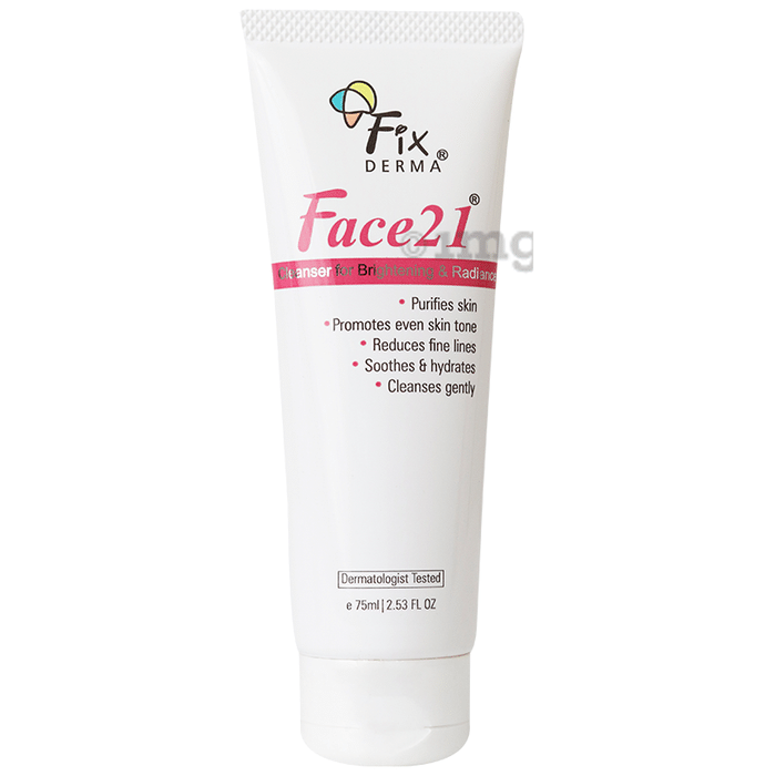 Fixderma Face 21 Cleanser for Brightening & Radiance