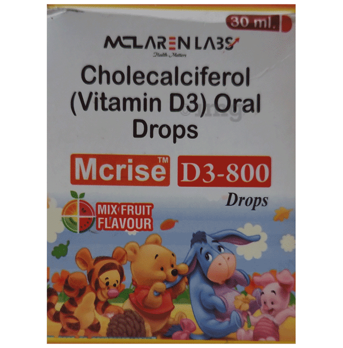 Mcrise Cholecalciferol Oral Drop Mixed Fruit