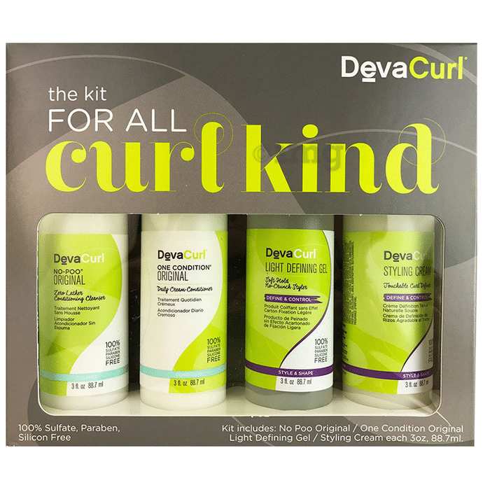 DevaCurl The Kit for All Hair Curl Kind Silicone Free