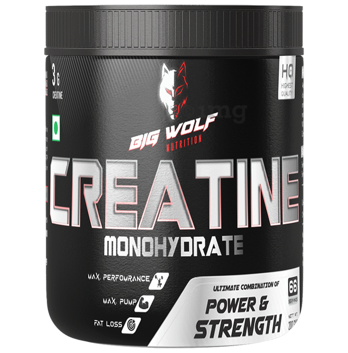 Big Wolf Nutrition Creatine Monohydrate Powder