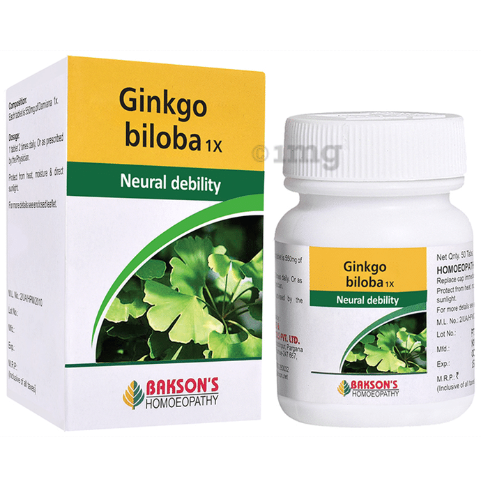 Bakson's Homeopathy Ginkgo Biloba 1X