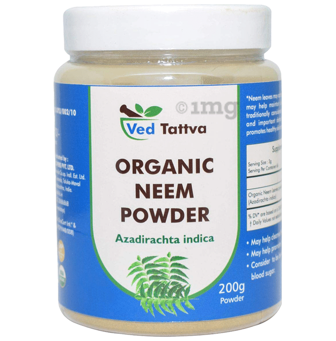 Ved Tattva Organic Neem Azadirachta Indica Powder