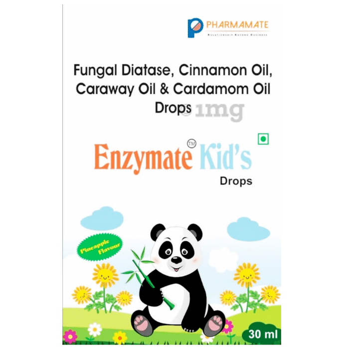 Enzymate Kid's Oral Drops Pineapple