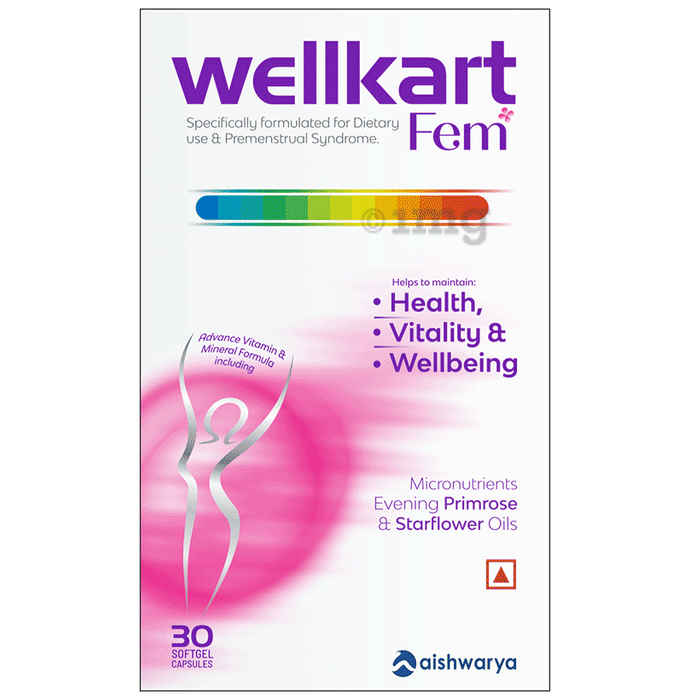 Wellkart Fem+ Softgel Capsule(15 Each)