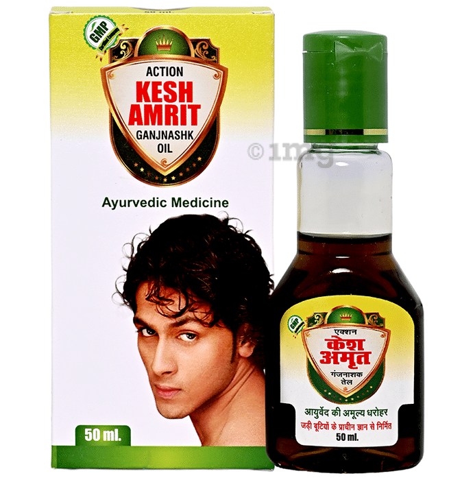 Action Pharma Kesh Amrit Ganjnashk Oil