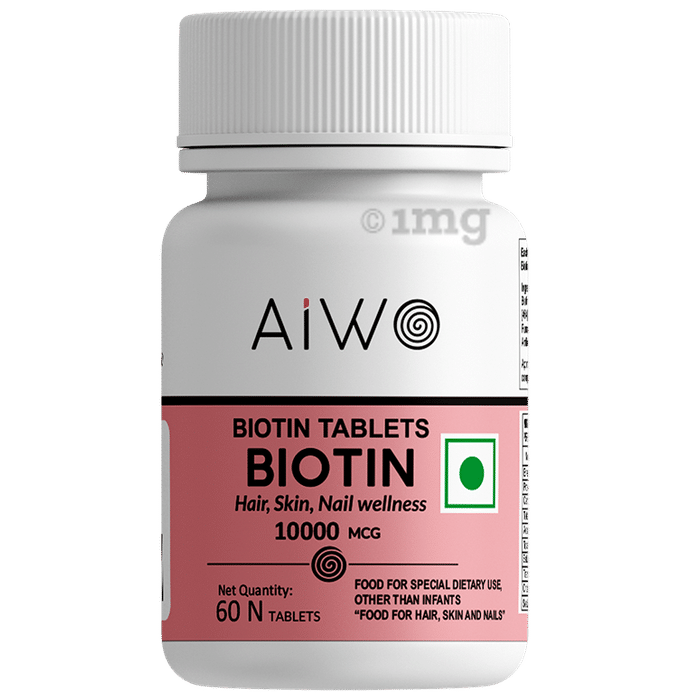 AIWO Biotin 10000mcg Tablet