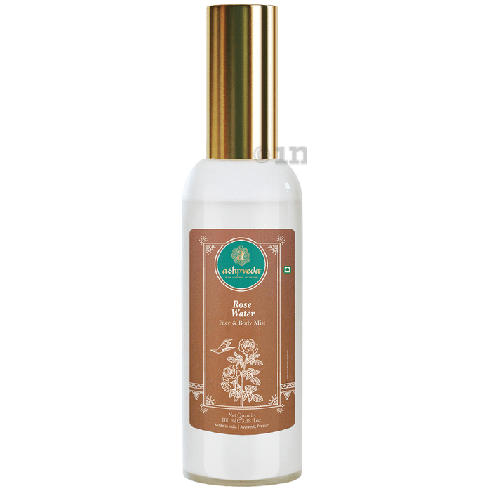 Ashpveda Rose Water Face and Body MIst