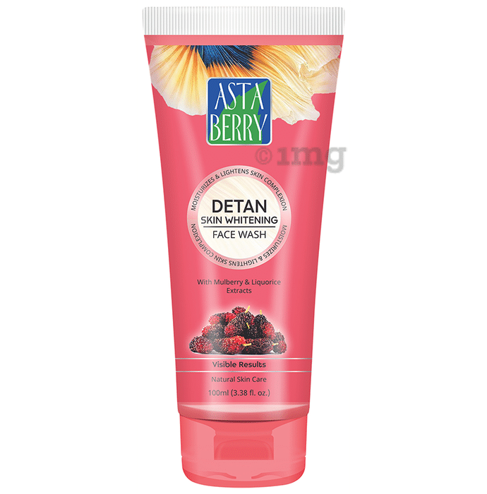 Astaberry Detan Skin Whitening Face Wash