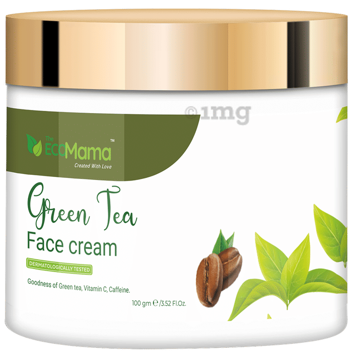 The Eco Mama Green Tea Face Cream Buy jar of 100.0 gm Cream at best