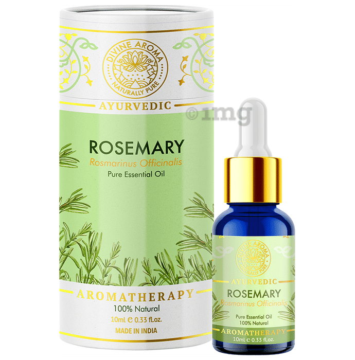 Divine Aroma Ayurvedic 100% Natural Pure Essential Oil Rosemary