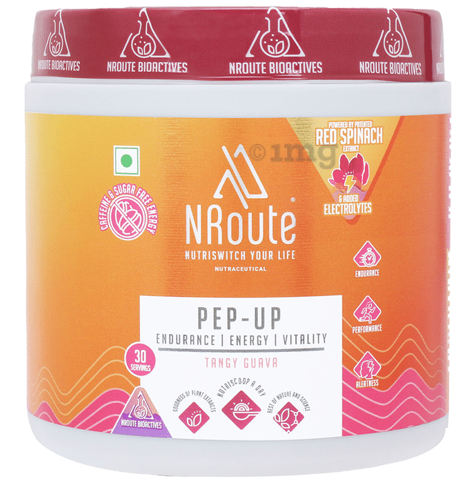 Nroute Pep-Up Powder Tangy Guava