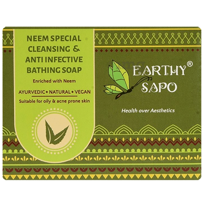 Earthy Sapo Neem Special Natural Bathing Soap
