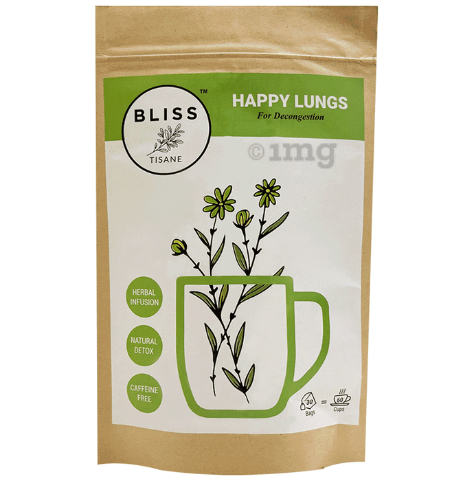 Bliss Tisane Herbal Tea for Decongestion | Lung Care  (2gm Each)