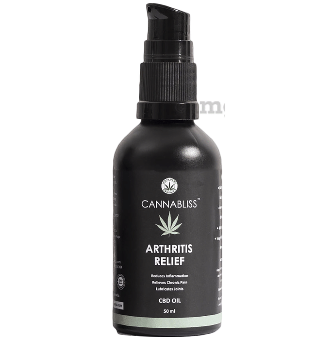 India Hemp Organics Cannabliss Arthritis Relief Oil