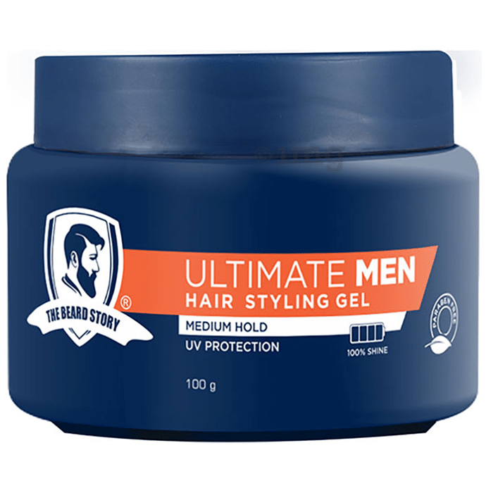 The Beard Story Ultimate Men Hair Styling Gel Medium Hold