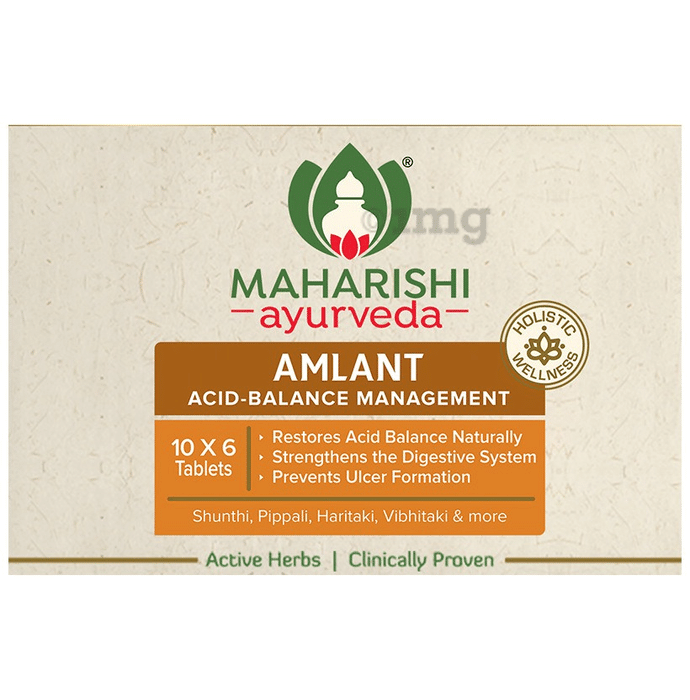 Maharishi Ayurveda Amlant Tablet | Restores Acid Balance & Supports Digestive Health