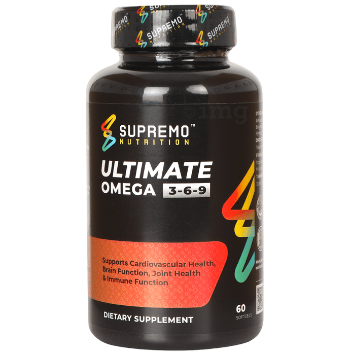 Supremo Nutrition Ultimate Omega 3 6 9 Softgel