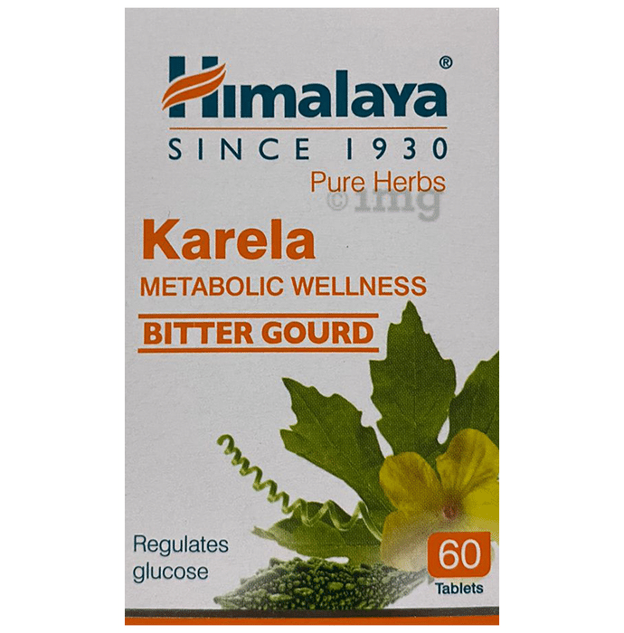 Himalaya Wellness Pure Herbs Karela Metabolic Wellness Tablet | Helps Regulate Glucose & Blood Sugar