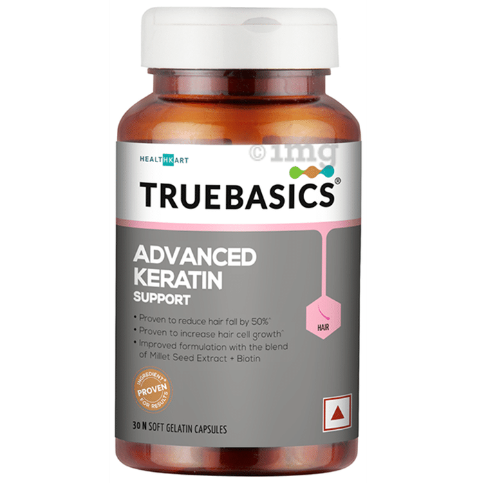 TrueBasics Advance Keratin Support Soft Gelatin Capsule