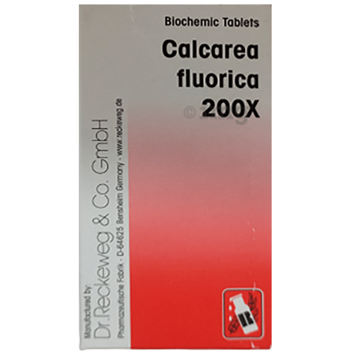 Dr Reckeweg &Co.gmbH Calcarea Fluorica Biochemic Tablet 200X
