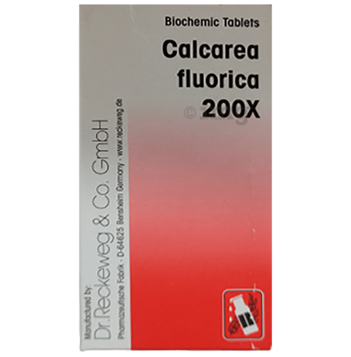 Dr Reckeweg &Co.gmbH Calcarea Fluorica Biochemic Tablet 200X