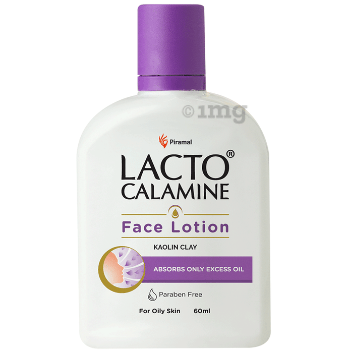 Lacto Calamine Oil Balance Lotion with Kaolin Clay for Oily Skin | Paraben Free
