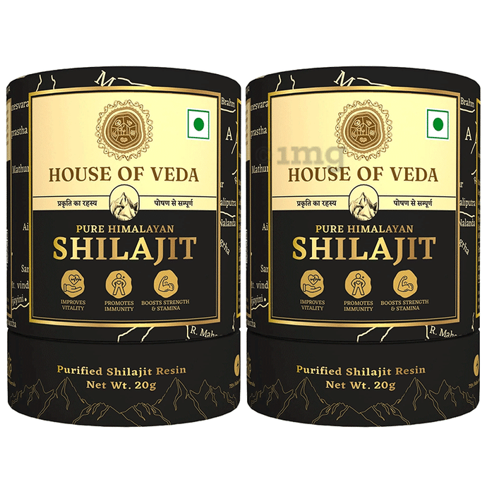 House of Veda Pure Himalayan Shilajit (20gm Each)