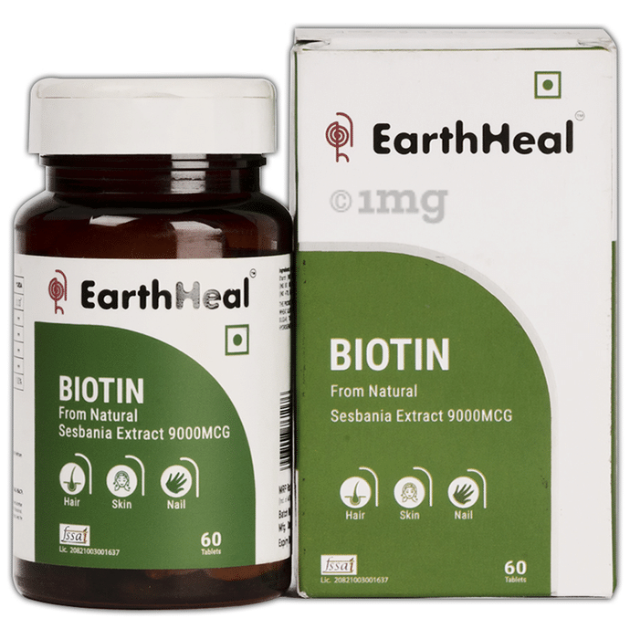 EarthHeal Biotin Tablet