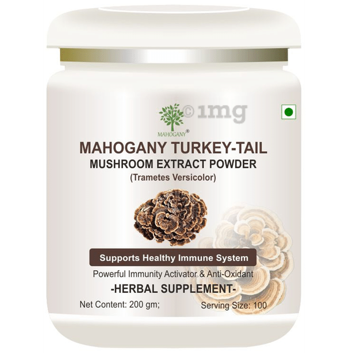 Mahogany Turkey-Tail Mushroom Extract Powder