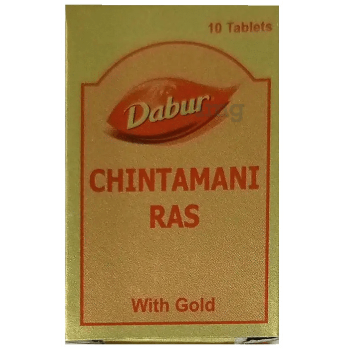 Dabur Chintamani Ras with Gold Tablet