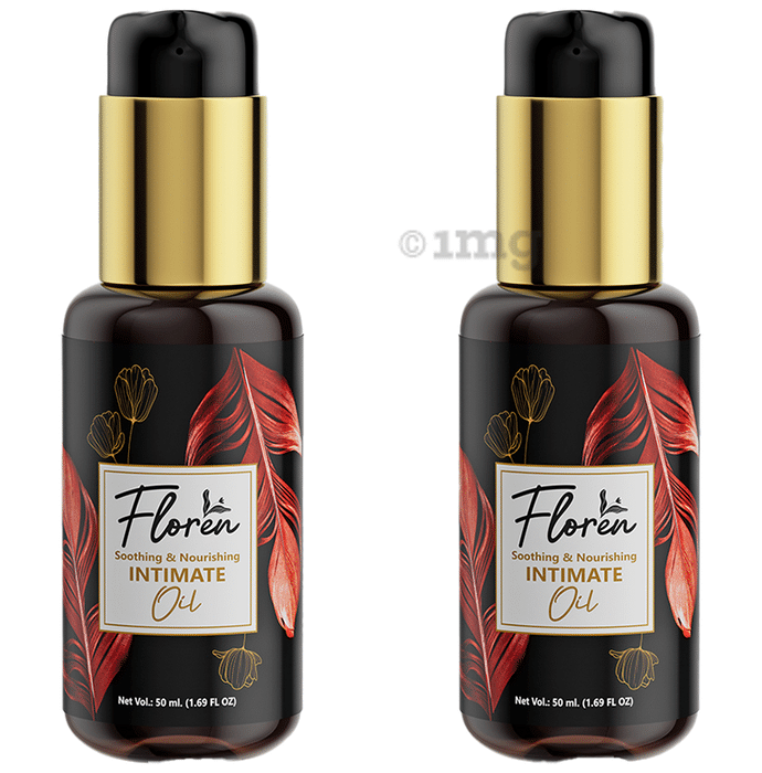 Floren Soothing & Nourishing Intimate Oil (50ml Each)