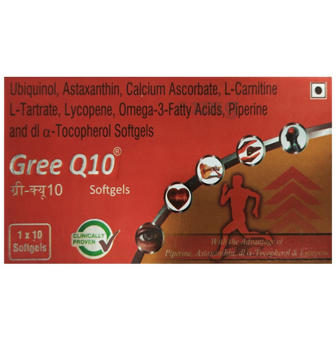 Gree-Q10 Softgel Capsule