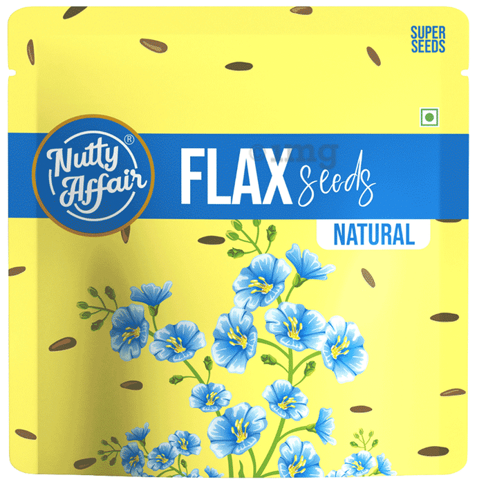 Nutty Affair Flax Seeds Natural