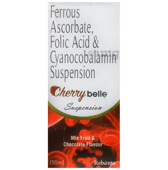 CherryBelle Oral Suspension Mix Fruit & Chocolate