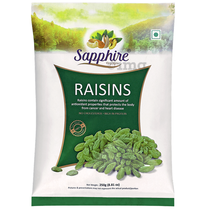 Sapphire Green Raisins (250gm Each)