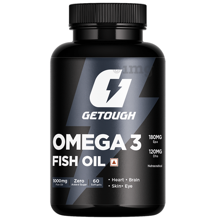 Getough Omega 3 Fish Oil Softgels