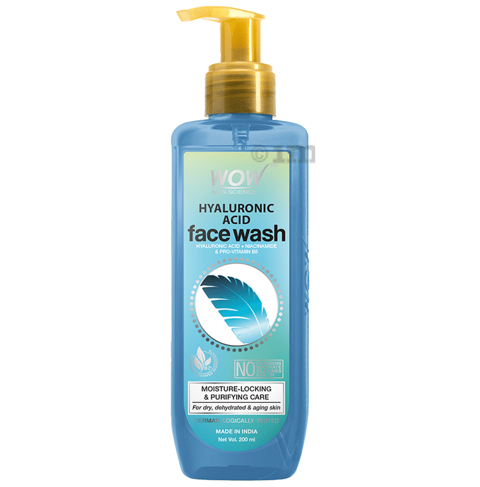 WOW Skin Science Hyaluronic Acid Face Wash