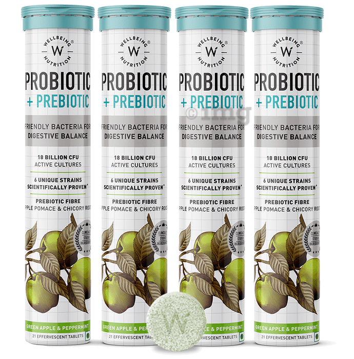 Wellbeing Nutrition Probiotic + Prebiotic Fibre with 18 Billion CFU
