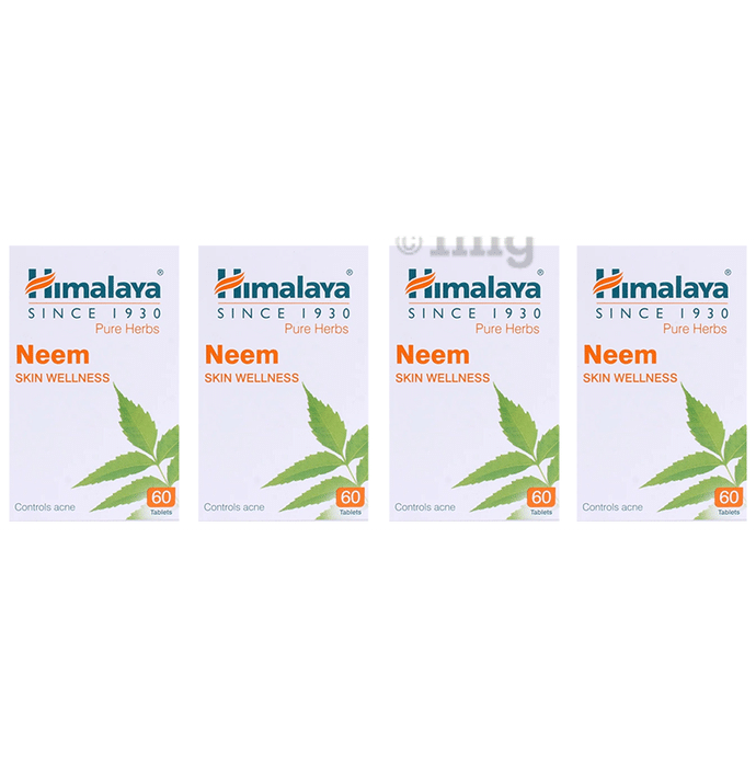 Himalaya Wellness Neem Skin Wellness Tablet (60 Each)